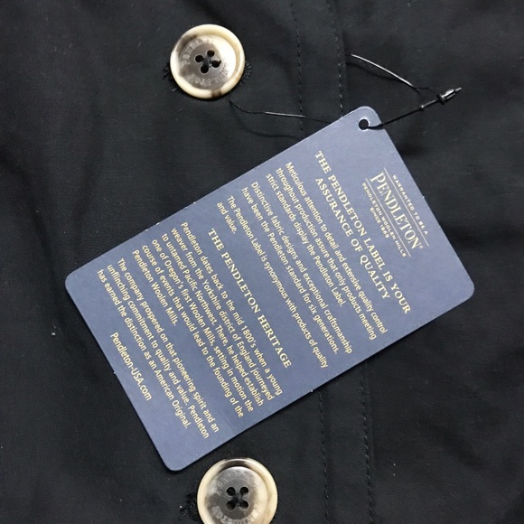 Pendleton Ladies' Trench Coat - Black - Picture 9 of 14